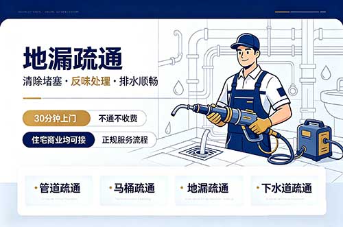 绥化地漏疏通