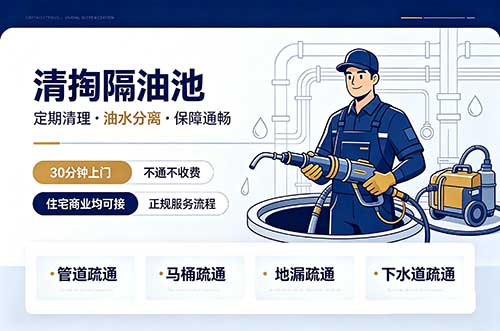 绥化清掏隔油池